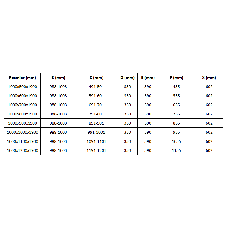 Mexen Roma nyíló zuhanykabin 100 x 80 cm, átlátszó, arany - 854-100-080--50-00