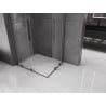 Mexen Velar Duo cabină de duș glisantă 90 x 80 cm, transparent, gri pistol periat - 871-090-080-02-66