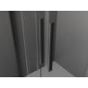 Mexen Velar Duo cabină de duș glisantă 90 x 80 cm, transparent, gri pistol periat - 871-090-080-02-66