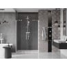 Mexen Velar Duo ușă de duș culisantă 160 cm, transparent, albă - 871-160-000-02-20