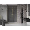 Mexen Velar Duo ușă de duș culisantă 150 cm, transparent, auriu - 871-150-000-02-50