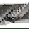 Mexen Velar Duo ușă de duș culisantă 160 cm, transparent, auriu - 871-160-000-02-50
