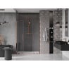 Mexen Velar Duo ușă de duș culisantă 150 cm, transparent, Roz-auriu - 871-150-000-02-60
