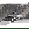 Mexen Velar zuhanykabin, csúszó 120 x 120 cm, átlátszó, króm - 871-120-120-01-01