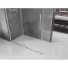 Mexen Velar cabină de duș extensibilă 130 x 70 cm, transparent, Crom - 871-130-070-01-01