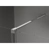 Mexen Velar cabină de duș extensibilă 130 x 70 cm, transparent, Crom - 871-130-070-01-01