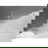 Mexen Velar tolóajtós zuhanykabin 140 x 70 cm, Átlátszó, Króm - 871-140-070-01-01