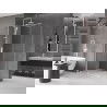 Mexen Velar cabină de duș extensibilă 140 x 100 cm, transparent, albă - 871-140-100-01-20