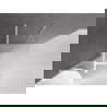 Mexen Velar cabină de duș extensibilă 120 x 120 cm, transparent, albă - 871-120-120-01-20