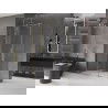 Mexen Velar cabină de duș extensibilă 100 x 85 cm, transparent, aurie - 871-100-085-01-50