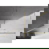 Mexen Velar cabină de duș glisantă 140 x 80 cm, transparentă, aurie - 871-140-080-01-50