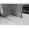 Mexen Velar cabină de duș extensibilă 160 x 90 cm, transparent, aurie - 871-160-090-01-50