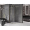 Mexen Velar cabină de duș extensibilă 160 x 90 cm, transparent, aurie - 871-160-090-01-50