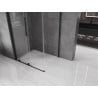 Mexen Velar cabină de duș extensibilă 130 x 90 cm, transparent, neagră - 871-130-090-01-70