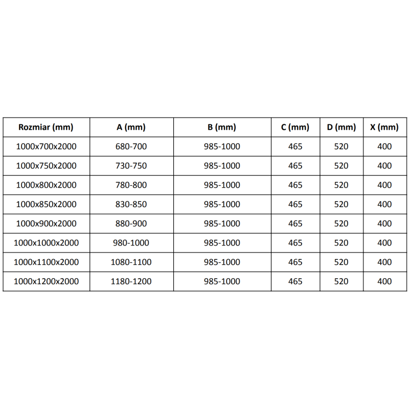 Mexen Velar cabina de duș glisantă 100 x 70 cm, transparentă, aur roz - 871-100-070-01-60