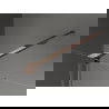 Mexen Velar cabină de duș extensibilă 100 x 85 cm, transparent, Roz-auriu - 871-100-085-01-60