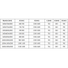 Mexen Velar 160 x 90 cm-es tolóajtós zuhanykabin, átlátszó, rózsaarany - 871-160-090-01-60