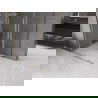 Mexen Velar cabină de duș extensibilă 100 x 80 cm, transparent, auriu cu aspect periat - 871-100-080-01-55