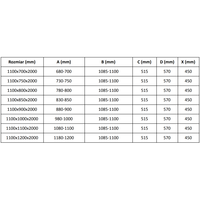 Mexen Velar cabina de duș glisantă 110 x 80 cm, transparentă, auriu periat - 871-110-080-01-55