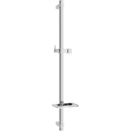 Mexen DQ zuhanyrúdtartó szappantartóval, 80 cm, króm - 79381-00