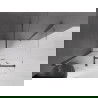Mexen Velar tolóajtós zuhanykabin 130 x 80 cm, Átlátszó, szálcsiszolt gun gray - 871-130-080-01-66