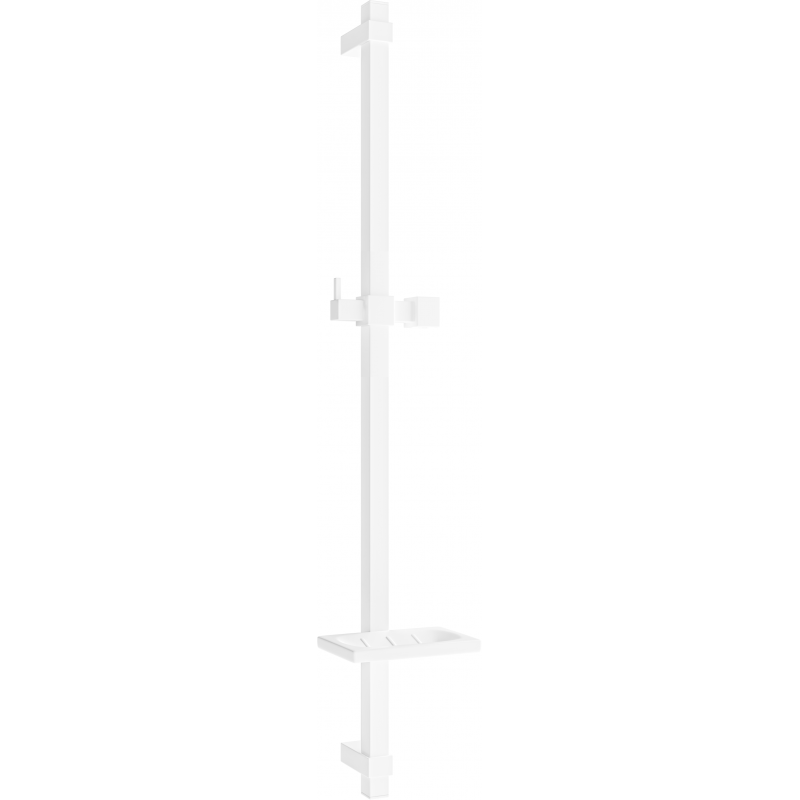 Mexen DQ 80 cm-es, szappantartós zuhanyrúd, fehér - 79381-20