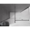 Mexen Velar cabina de duș glisantă 160 x 90 cm, transparentă, gri pistol periat - 871-160-090-01-66