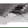 Mexen Velar cabină de duș extensibilă 140 x 75 cm, transparent, Cupru cu aspect periat - 871-140-075-01-65