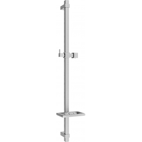 Mexen DQ bară de duș cu săpunieră 80 cm, Grafit - 79381-66