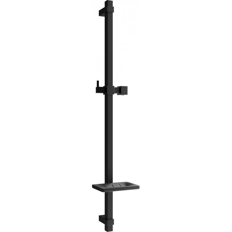 Mexen DQ bară de duș cu săpunieră 80 cm, Neagră - 79381-70