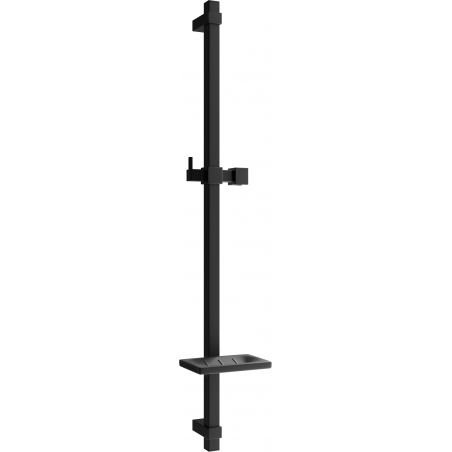 Mexen DQ bară de duș cu suport pentru săpun 80 cm, negru - 79381-70