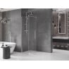 Mexen Velar perete de duș extensibil Walk-in 70 x 200 cm, transparent 8 mm, crom - 871-070-000-03-01