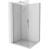 Mexen Velar 110 x 200 cm-es, áttetsző 8 mm-es, króm Walk-in elhúzható zuhanyfal - 871-110-000-03-01