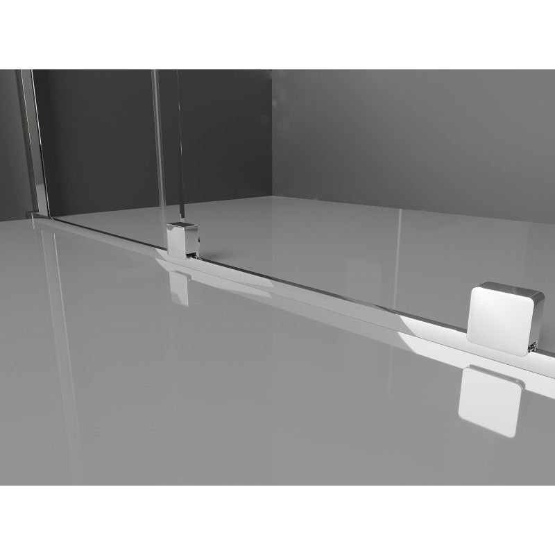 Mexen Velar perete de duș glisant Walk-in 110 x 200 cm, transparent 8 mm, crom - 871-110-000-03-01