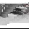 Mexen Velar tolóajtós zuhanyfal Walk-in 70 x 200 cm, átlátszó 8 mm, fehér - 871-070-000-03-20