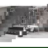 Mexen Velar tolóajtós zuhanyfal Walk-in 70 x 200 cm, átlátszó 8 mm, fehér - 871-070-000-03-20