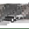 Mexen Velar tolóajtós zuhanyfal Walk-in 70 x 200 cm, átlátszó 8 mm, fehér - 871-070-000-03-20