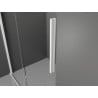 Mexen Velar toló zuhanyfal Walk-in 80 x 200 cm, átlátszó 8 mm, fehér - 871-080-000-03-20