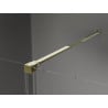 Mexen Velar perete de duș retractabil Walk-in 80 x 200 cm, transparent 8 mm, aurit - 871-080-000-03-50