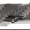 Mexen Velar Walk-in zuhanyfal, 100 x 200 cm, átlátszó 8 mm, arany - 871-100-000-03-50