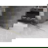 Mexen Velar to vonalzó 70 x 200 cm, 8 mm átlátszó üveg, arany anodizált - 871-070-000-03-55