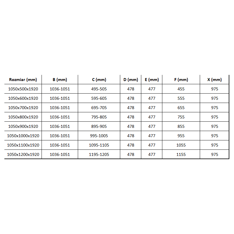 Mexen Lima összecsukható zuhanykabin 105 x 110 cm, átlátszó, króm - 856-105-110-01-00
