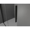 Mexen Velar kihúzható zuhanyfal 70 x 200 cm, átlátszó 8 mm, fekete - 871-070-000-03-70
