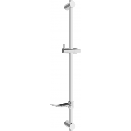 Mexen DF zuhanyrúd szappantartóval 80 cm, Króm - 79382-00