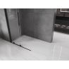 Mexen Velar perete de duș glisant Walk-in 75 x 200 cm, transparent 8 mm, negru - 871-075-000-03-70