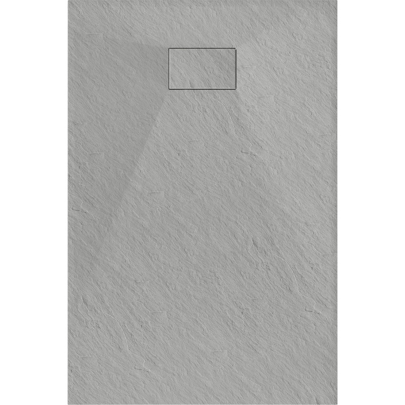 Mexen Hugo SMC 110 x 90 cm téglalap alakú zuhanytálca, szürke - 42619011