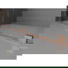 Mexen Velar kihúzható zuhanyfal 70 x 200 cm, áttetsző 8 mm, polírozott réz - 871-070-000-03-65