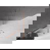 Mexen Velar perete de duș glisant Walk-in 120 x 200 cm, transparent 8 mm, cupru periat - 871-120-000-03-65