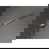 Mexen Velar kihúzható zuhanyfal 70 x 200 cm, áttetsző 8 mm, polírozott réz - 871-070-000-03-65
