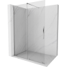 Mexen Velar Tolóajtós Walk-in zuhanyfal 130 x 200 cm, átlátszó 8 mm, króm - 871-130-000-03-01